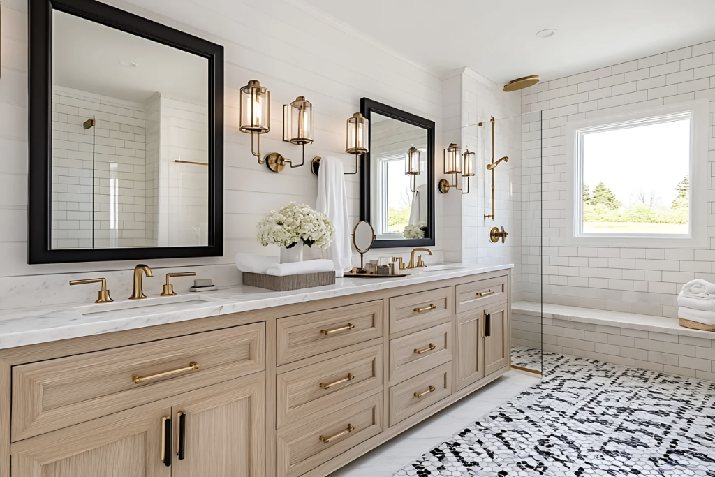 modern bathroom vanity