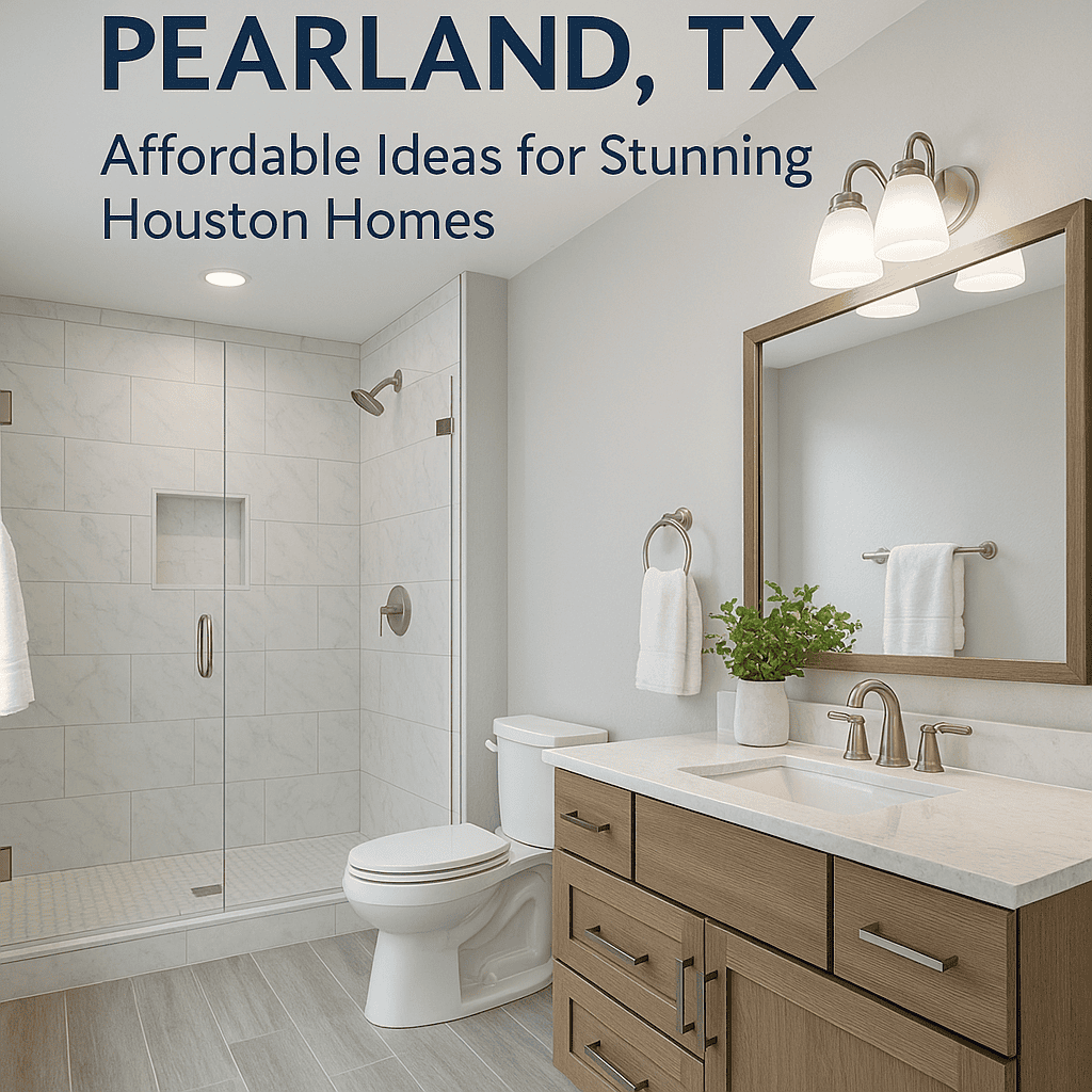 Illustration of Bathroom Remodel Pearland TX: Affordable Ideas for Stunning Houston Homes