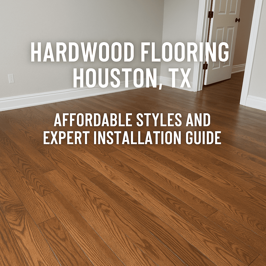 Illustration of Hardwood Flooring Houston TX: Affordable Styles and Expert Installation Guide