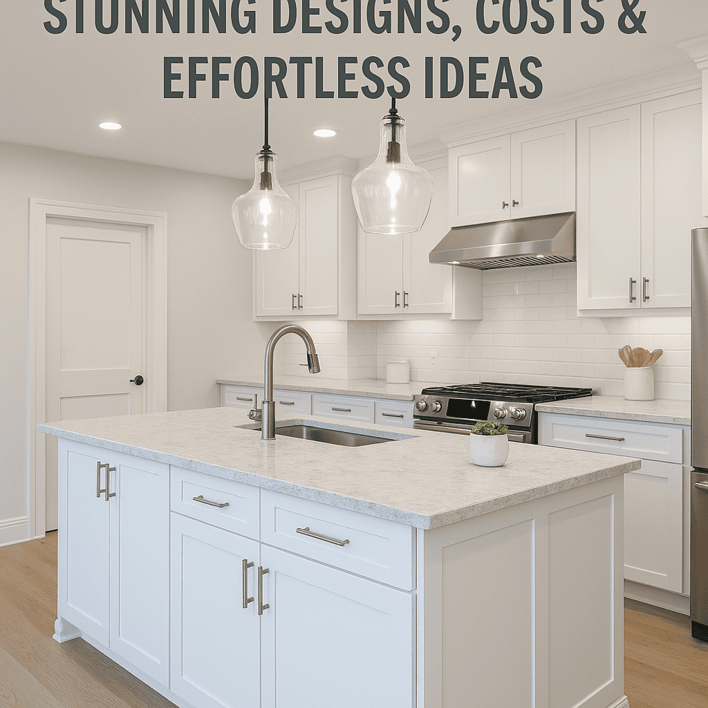Illustration of Kitchen Island Addition Houston TX: Stunning Designs, Costs & Effortless Ideas