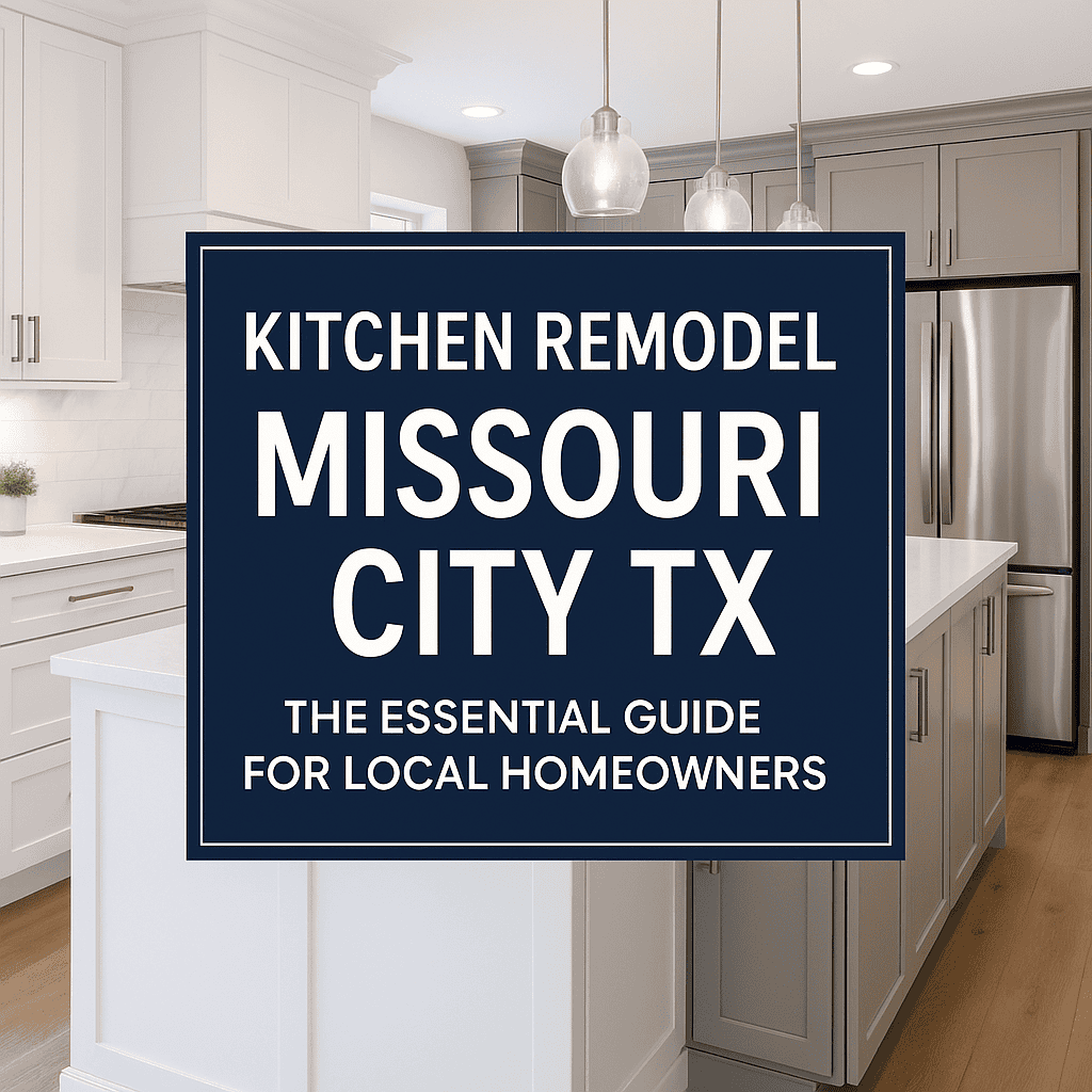 Illustration of Kitchen Remodel Missouri City TX: The Essential Guide for Local Homeowners