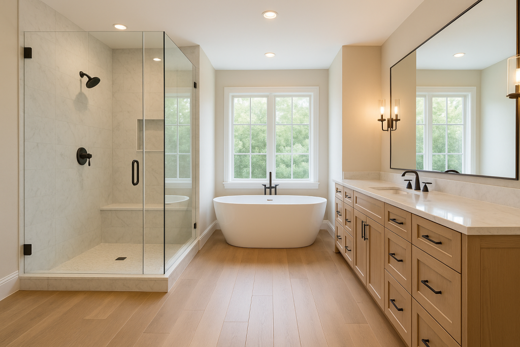 Illustration of Master Bathroom Remodel Houston Homeowners Love: Stunning Luxury Ideas